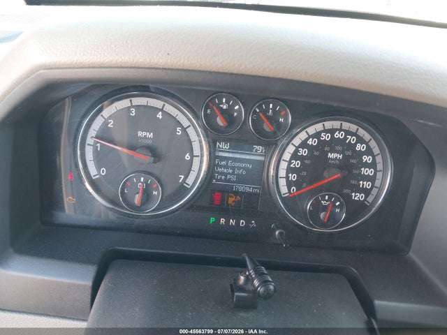 45563799 :رقم المزاد ، 1D7RV1GTXAS216030 vin ، 2010 Dodge Ram 1500 Slt/sport/trx مزاد بيع
