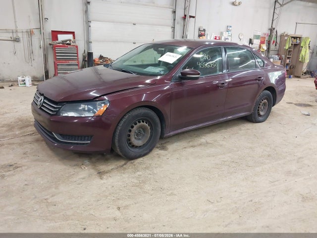 Продаж на аукціоні авто 2014 Volkswagen Passat 2.5l S, vin: 1VWAP7A31EC012209, номер лоту: 45563821