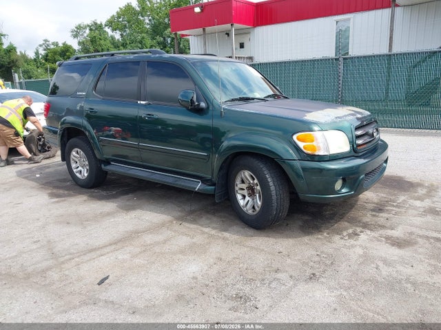 2004 Toyota Sequoia Limited V8 მანქანა იყიდება აუქციონზე, vin: 5TDZT38A94S230863, აუქციონის ნომერი: 45563907