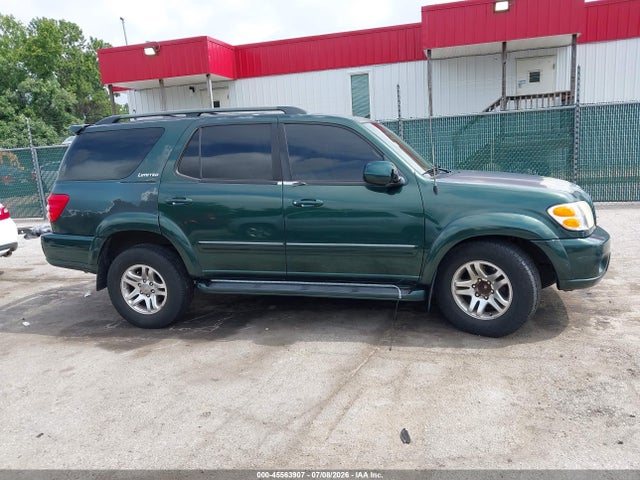 2004 Toyota Sequoia Limited V8 მანქანა იყიდება აუქციონზე, vin: 5TDZT38A94S230863, აუქციონის ნომერი: 45563907