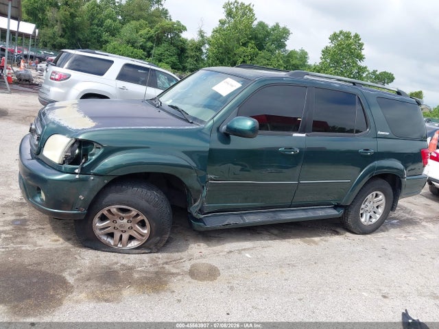 2004 Toyota Sequoia Limited V8 მანქანა იყიდება აუქციონზე, vin: 5TDZT38A94S230863, აუქციონის ნომერი: 45563907