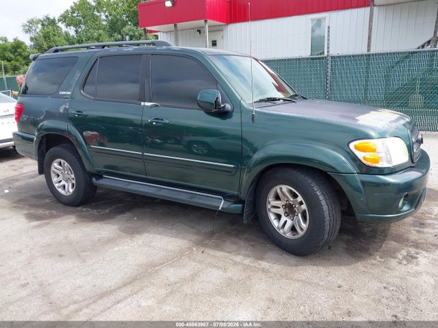 2004 Toyota Sequoia Limited V8 მანქანა იყიდება აუქციონზე, vin: 5TDZT38A94S230863, აუქციონის ნომერი: 45563907