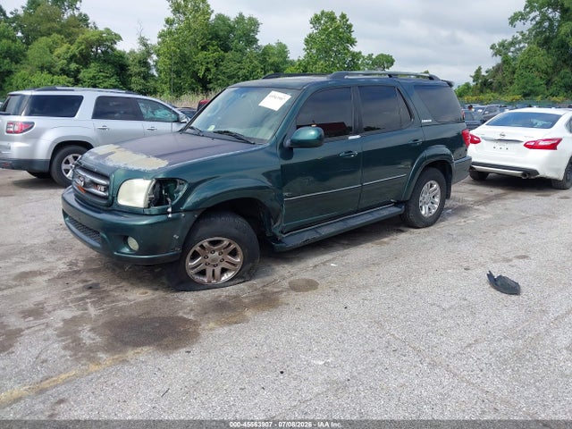 2004 Toyota Sequoia Limited V8 მანქანა იყიდება აუქციონზე, vin: 5TDZT38A94S230863, აუქციონის ნომერი: 45563907