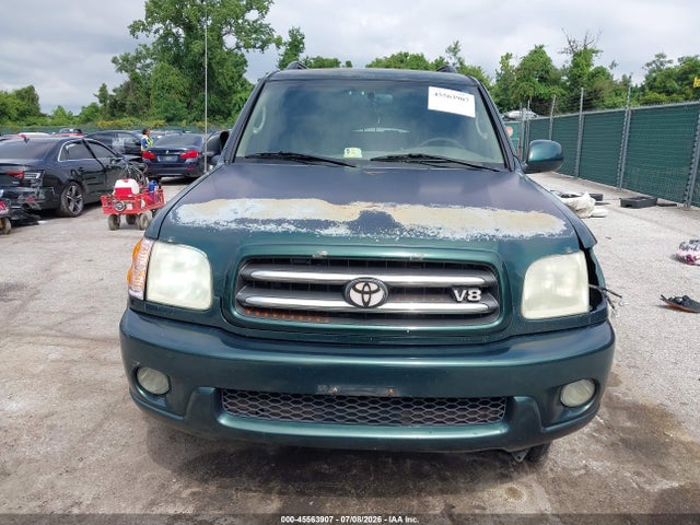 2004 Toyota Sequoia Limited V8 მანქანა იყიდება აუქციონზე, vin: 5TDZT38A94S230863, აუქციონის ნომერი: 45563907