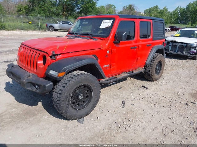 Aukcja sprzedaży 2018 Jeep Wrangler Unlimited Sport S 4x4, vin: 1C4HJXDG3JW220828, numer aukcji: 45564053