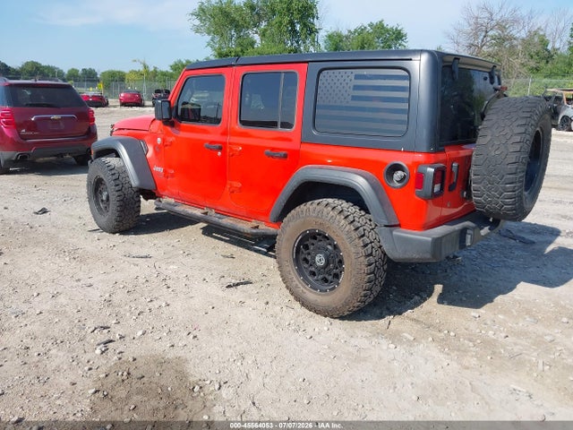 Aukcja sprzedaży 2018 Jeep Wrangler Unlimited Sport S 4x4, vin: 1C4HJXDG3JW220828, numer aukcji: 45564053