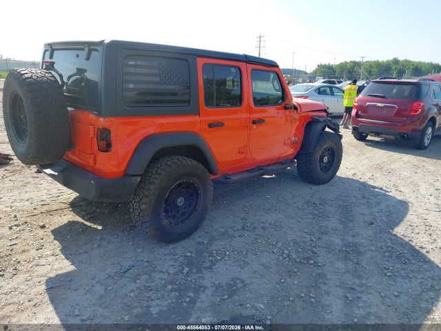 Aukcja sprzedaży 2018 Jeep Wrangler Unlimited Sport S 4x4, vin: 1C4HJXDG3JW220828, numer aukcji: 45564053