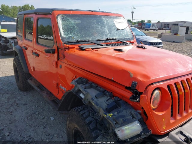 Aukcja sprzedaży 2018 Jeep Wrangler Unlimited Sport S 4x4, vin: 1C4HJXDG3JW220828, numer aukcji: 45564053