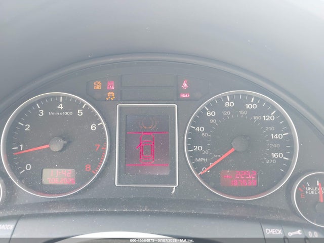45564079 :رقم المزاد ، WAUEF78E66A281010 vin ، 2006 Audi A4 2.0t مزاد بيع