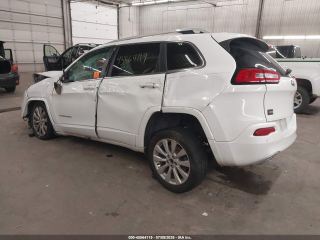 Продаж на аукціоні авто 2017 Jeep Cherokee Overland, vin: 1C4PJLJS3HW580933, номер лоту: 45564119