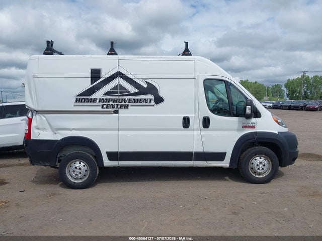 45564127 :رقم المزاد ، 3C6TRVBG2LE104647 vin ، 2020 Ram Promaster 1500 High Roof 136 Wb مزاد بيع