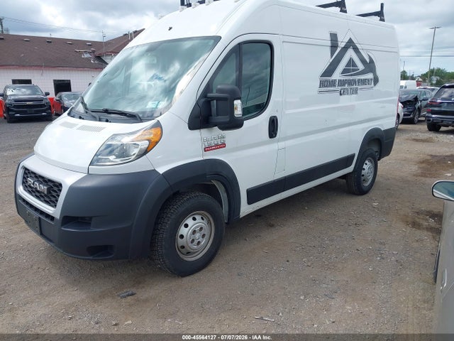 45564127 :رقم المزاد ، 3C6TRVBG2LE104647 vin ، 2020 Ram Promaster 1500 High Roof 136 Wb مزاد بيع