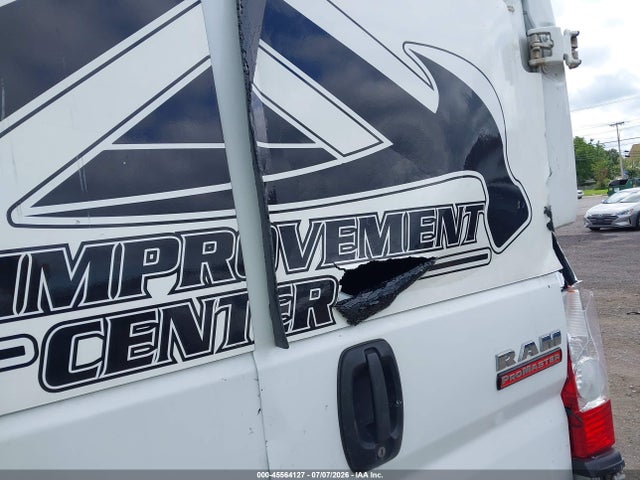 45564127 :رقم المزاد ، 3C6TRVBG2LE104647 vin ، 2020 Ram Promaster 1500 High Roof 136 Wb مزاد بيع