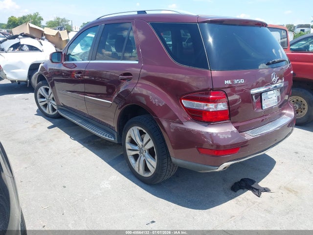 Продажа на аукционе авто 2009 Mercedes-benz Ml 350 4matic, vin: 4JGBB86E49A524095, номер лота: 45564132