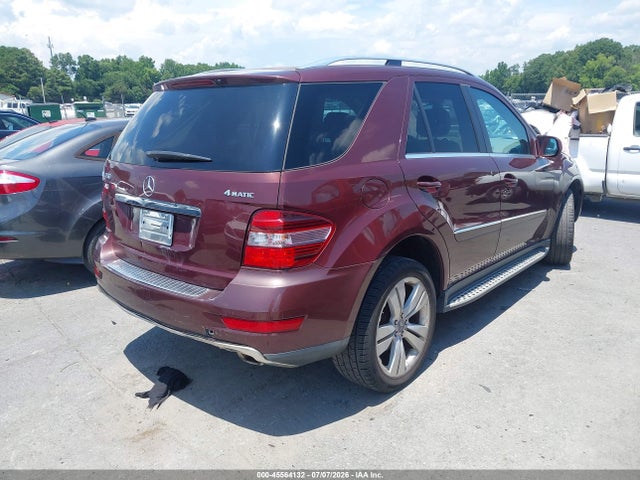Продажа на аукционе авто 2009 Mercedes-benz Ml 350 4matic, vin: 4JGBB86E49A524095, номер лота: 45564132