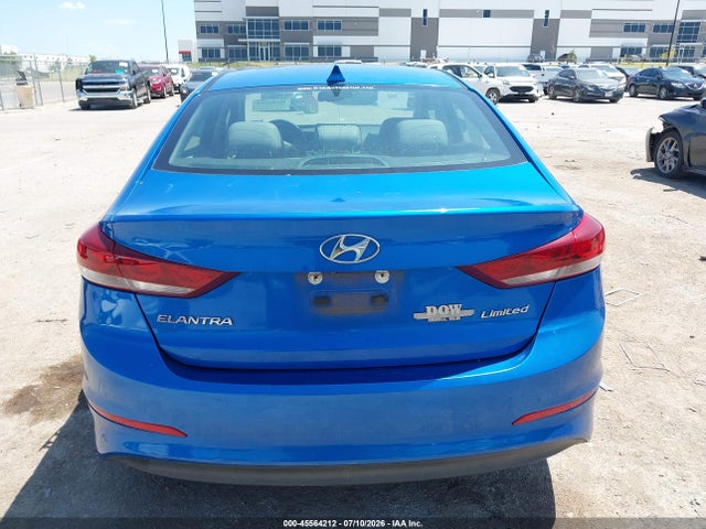 Aukcja sprzedaży 2017 Hyundai Elantra Limited, vin: KMHD84LF7HU267556, numer aukcji: 45564212