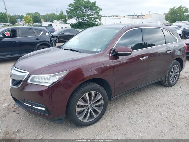 Продажа на аукционе авто 2016 Acura Mdx Technology   Acurawatch Plus Packages/technology Package, vin: 5FRYD4H48GB041735, номер лота: 45564229