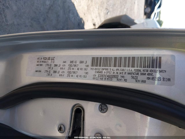 RAM 1500 Tradesman 2016 3C6RR7KT4GG329522 Image 9