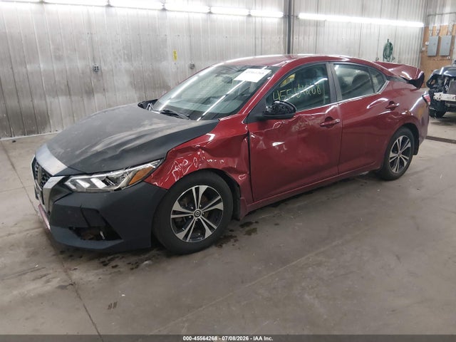 45564268 :رقم المزاد ، 3N1AB8CV6LY210538 vin ، 2020 Nissan Sentra Sv Xtronic Cvt مزاد بيع