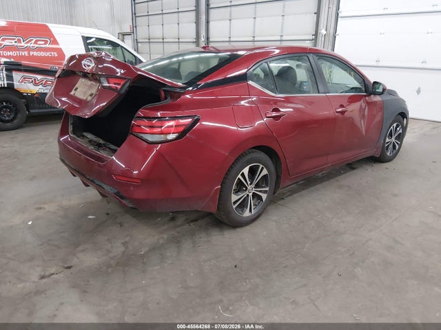 45564268 :رقم المزاد ، 3N1AB8CV6LY210538 vin ، 2020 Nissan Sentra Sv Xtronic Cvt مزاد بيع