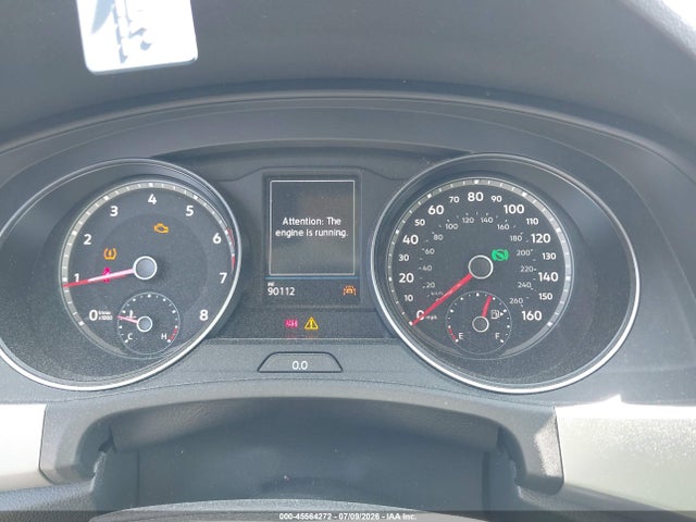 2019 Volkswagen Atlas 3.6l V6 Se W/technology მანქანა იყიდება აუქციონზე, vin: 1V2UR2CA8KC566558, აუქციონის ნომერი: 45564272