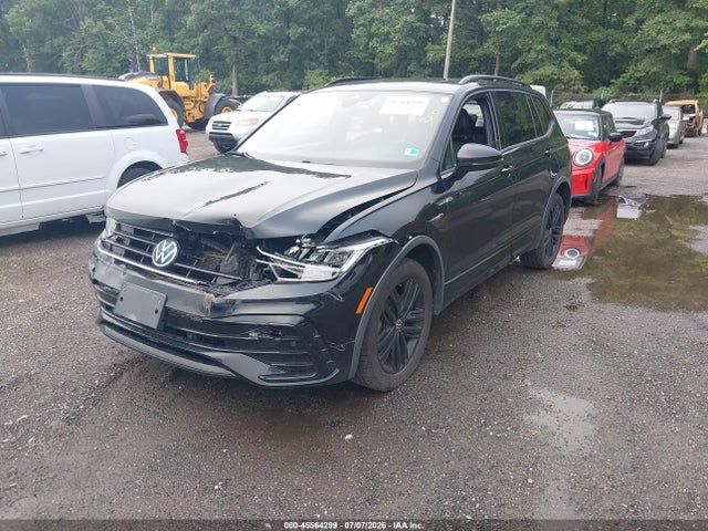 2022 Volkswagen Tiguan 2.0t Se R-line Black მანქანა იყიდება აუქციონზე, vin: 3VV8B7AX4NM087084, აუქციონის ნომერი: 45564299