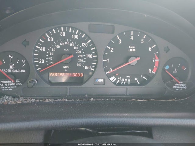 45564406 :رقم المزاد ، WBSBG9336XEY82893 vin ، 1999 Bmw M3 مزاد بيع