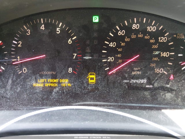 45564456 :رقم المزاد ، JTHBN30F510015867 vin ، 2001 Lexus Ls 430 مزاد بيع