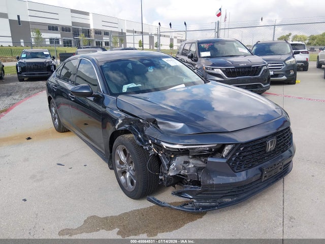 45564531 :رقم المزاد ، 1HGCY1F39RA041300 vin ، 2024 Honda Accord Ex مزاد بيع