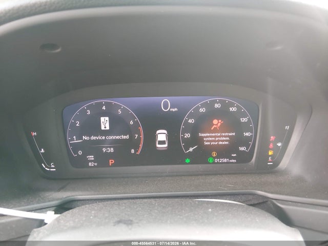 45564531 :رقم المزاد ، 1HGCY1F39RA041300 vin ، 2024 Honda Accord Ex مزاد بيع