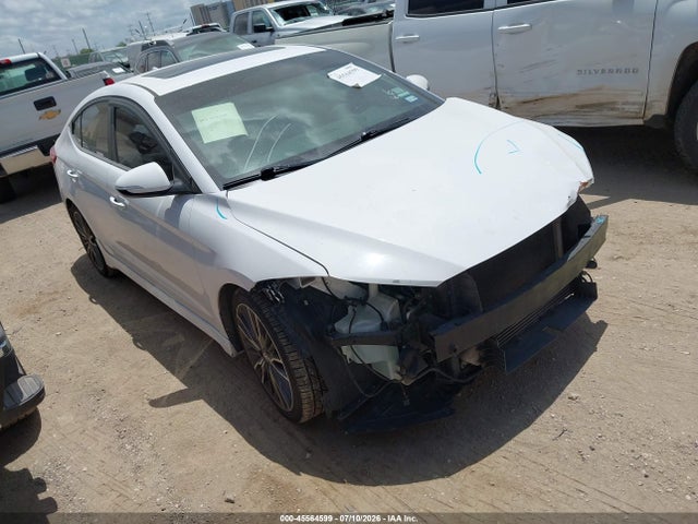 2018 Hyundai Elantra Sport მანქანა იყიდება აუქციონზე, vin: KMHD04LB7JU450224, აუქციონის ნომერი: 45564599