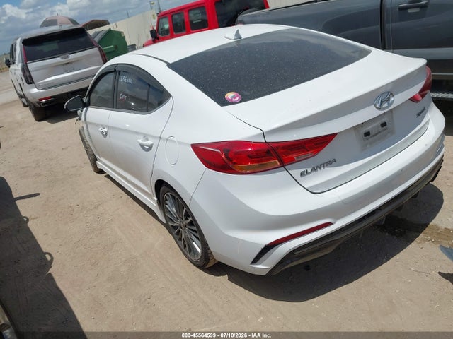 Aukcja sprzedaży 2018 Hyundai Elantra Sport, vin: KMHD04LB7JU450224, numer aukcji: 45564599