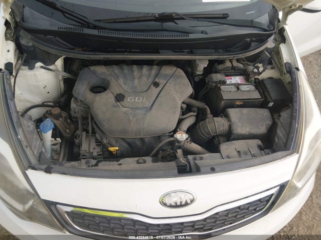 2013 Kia Rio Ex მანქანა იყიდება აუქციონზე, vin: KNADN4A39D6225438, აუქციონის ნომერი: 45564616
