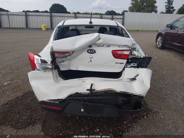 2013 Kia Rio Ex მანქანა იყიდება აუქციონზე, vin: KNADN4A39D6225438, აუქციონის ნომერი: 45564616