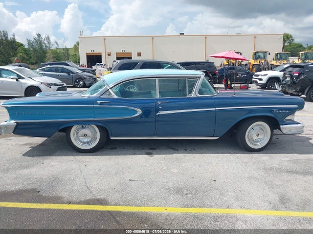 1958 Edsel Pacer მანქანა იყიდება აუქციონზე, vin: W8RH702553, აუქციონის ნომერი: 45564618