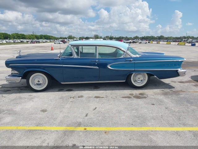 1958 Edsel Pacer მანქანა იყიდება აუქციონზე, vin: W8RH702553, აუქციონის ნომერი: 45564618