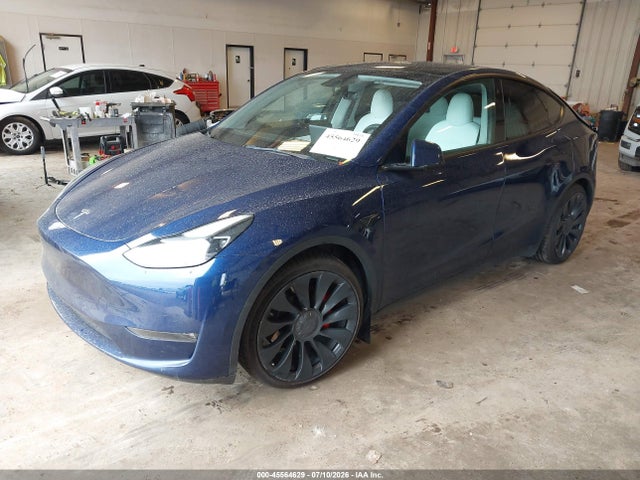 Auction sale of the 2022 Tesla Model Y Performance Dual Motor All-wheel Drive, vin: 7SAYGDEFXNF414949, lot number: 45564629