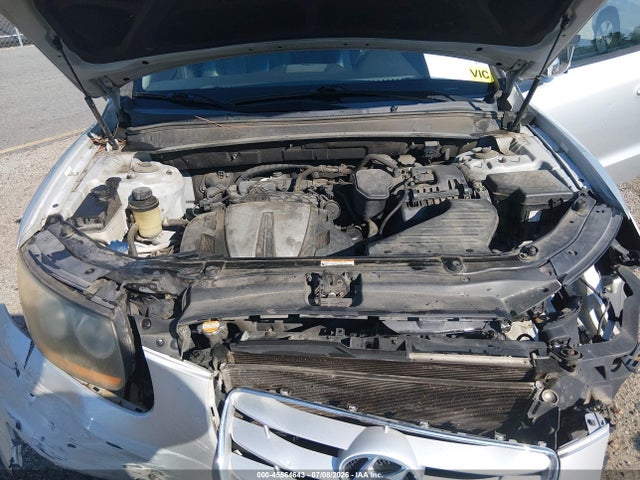 45564643 :رقم المزاد ، 5XYZK4AG3BG060551 vin ، 2011 Hyundai Santa Fe Limited V6 مزاد بيع