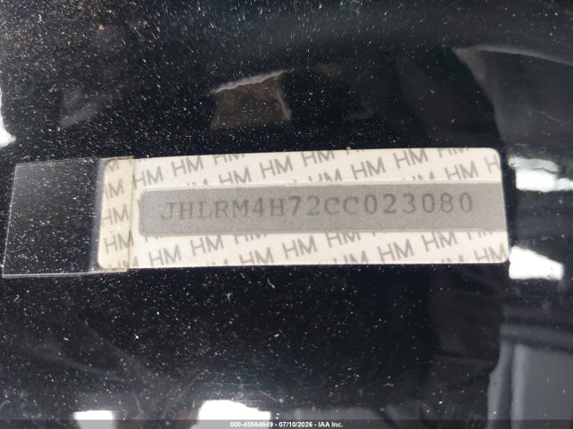 Aukcja sprzedaży 2012 Honda Cr-v Ex-l, vin: JHLRM4H72CC023080, numer aukcji: 45564649