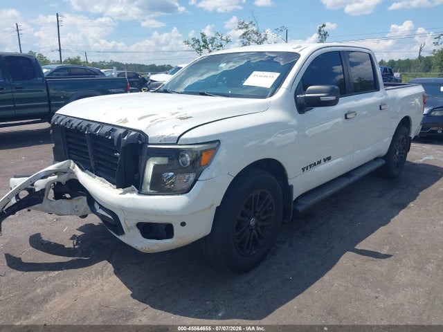 45564655 :رقم المزاد ، 1N6AA1E61JN525431 vin ، 2018 Nissan Titan Sv مزاد بيع