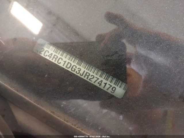 Aukcja sprzedaży 2018 Chrysler Pacifica Touring, vin: 2C4RC1DG3JR274179, numer aukcji: 45564779