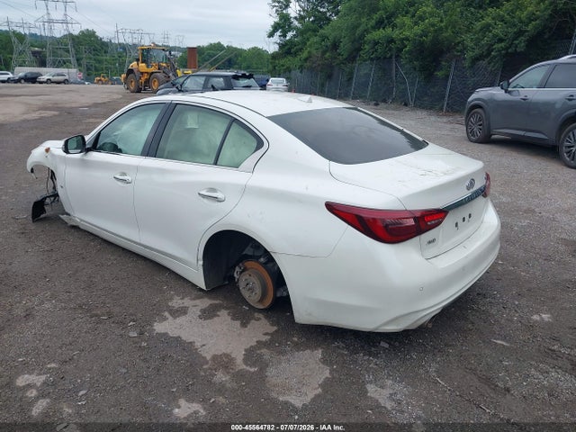 Продажа на аукционе авто 2018 Infiniti Q50 3.0t Luxe, vin: JN1EV7AR4JM445481, номер лота: 45564782
