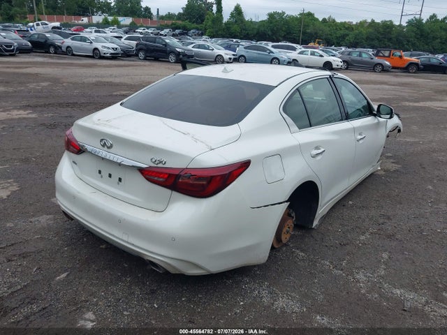 Продажа на аукционе авто 2018 Infiniti Q50 3.0t Luxe, vin: JN1EV7AR4JM445481, номер лота: 45564782