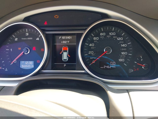 45564853 :رقم المزاد ، WA1VMAFE2DD015028 vin ، 2013 Audi Q7 3.0 Tdi Premium مزاد بيع