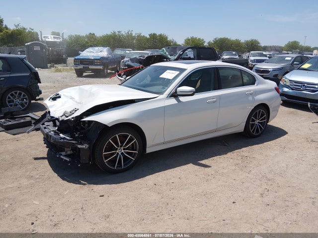 45564861 :رقم المزاد ، 3MW5R7J01L8B11621 vin ، 2020 Bmw 330i Xdrive مزاد بيع