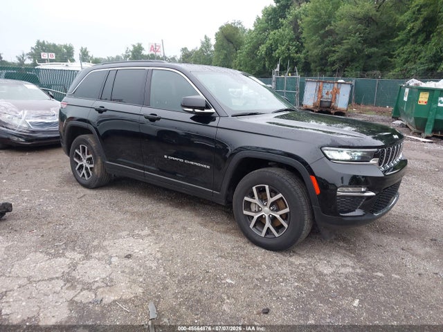 2025 Jeep Grand Cherokee Limited 4x4 მანქანა იყიდება აუქციონზე, vin: 1C4RJHBGXSC296000, აუქციონის ნომერი: 45564876