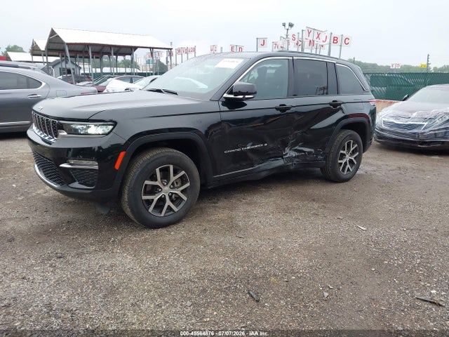 2025 Jeep Grand Cherokee Limited 4x4 მანქანა იყიდება აუქციონზე, vin: 1C4RJHBGXSC296000, აუქციონის ნომერი: 45564876