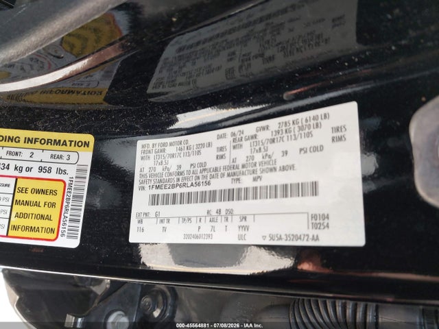 1FMEE2BP6RLA56156 Ford Bronco Wildtrak