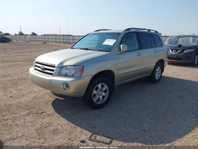 45564927 :رقم المزاد ، JTEHF21A910036092 vin ، 2001 Toyota Highlander V6 مزاد بيع