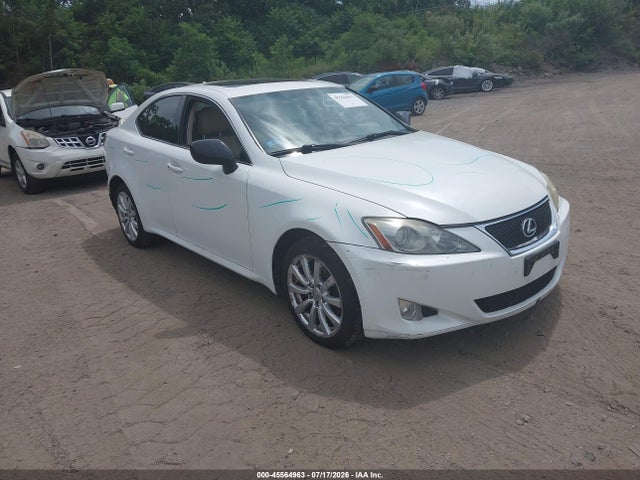 2007 Lexus Is 250 მანქანა იყიდება აუქციონზე, vin: JTHCK262772011781, აუქციონის ნომერი: 45564963